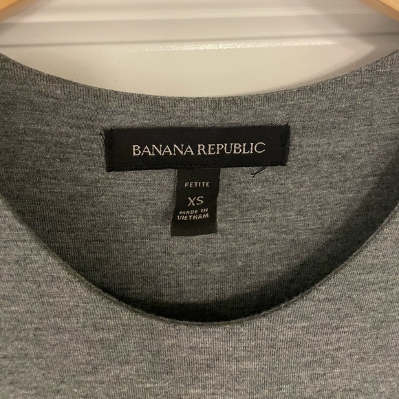 Banana Republic Bodycon Midi Sleeveless Dress, Crew Neck, Petite XS - Picture 5 of 5
